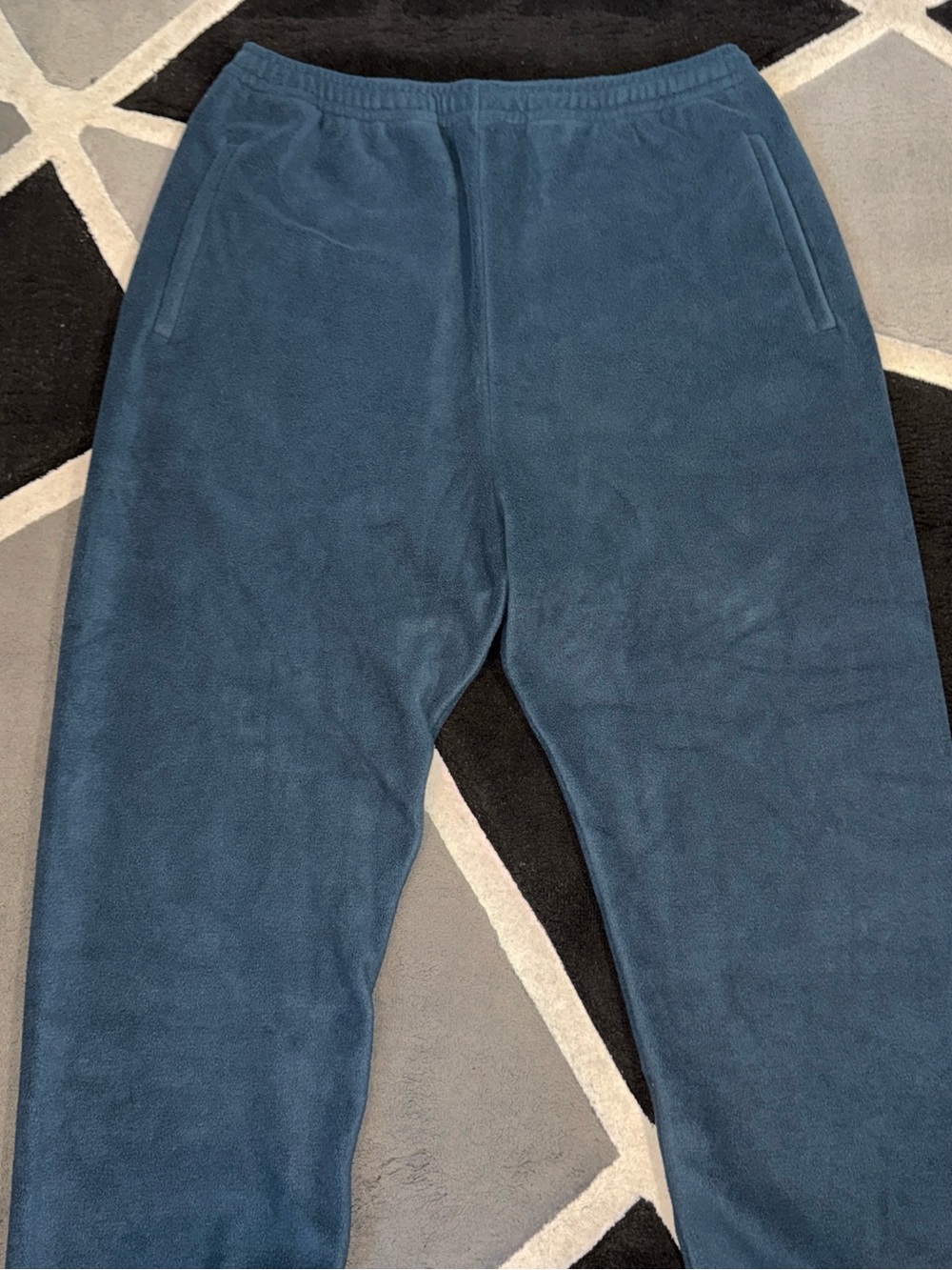 Yeezy x Gap navy fleece sweatpants